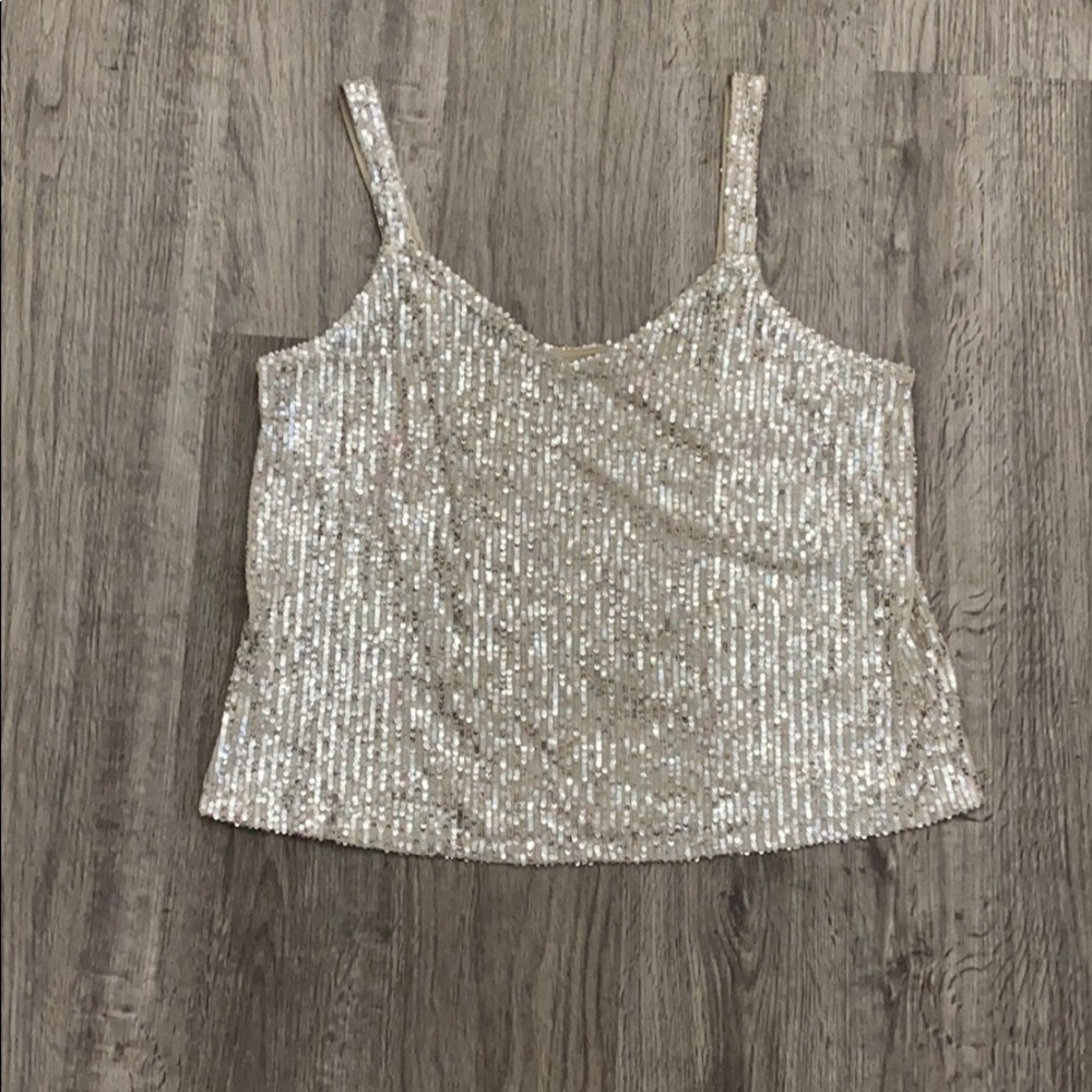 Willow and Root (Buckle) Sequin Tank Top